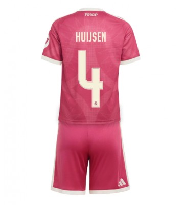 Real Madrid Dean Huijsen #4 Tredjetrøje Børn 2026-27 Kortærmet (+ Korte bukser)